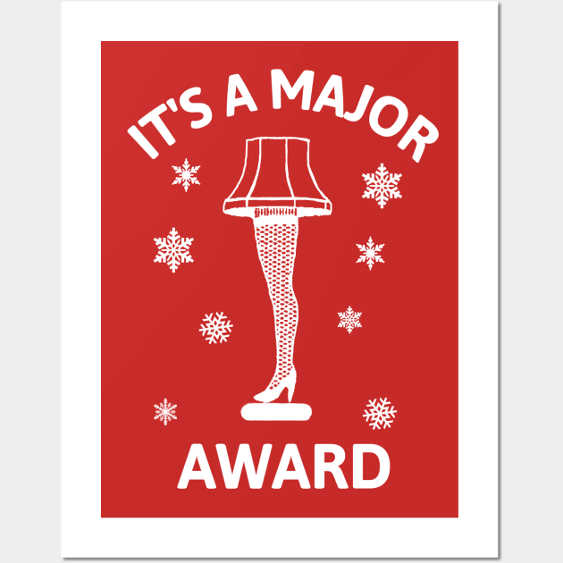 Christmas Story Leg Lamp Wall Art by Bigfinz